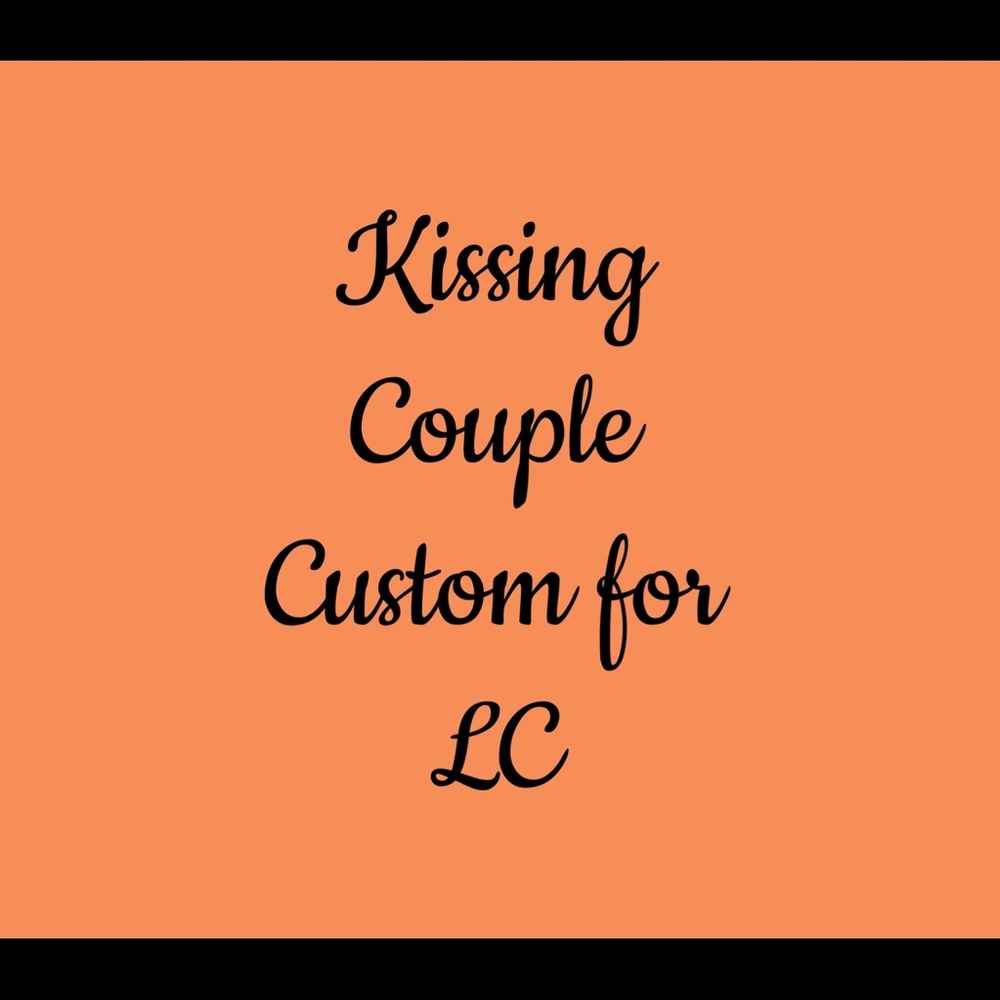 Kissing Couple - 20” *24”